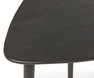 Trish - Satsbord, L 46/53, B 43/46, H 45/50 cm - Svart