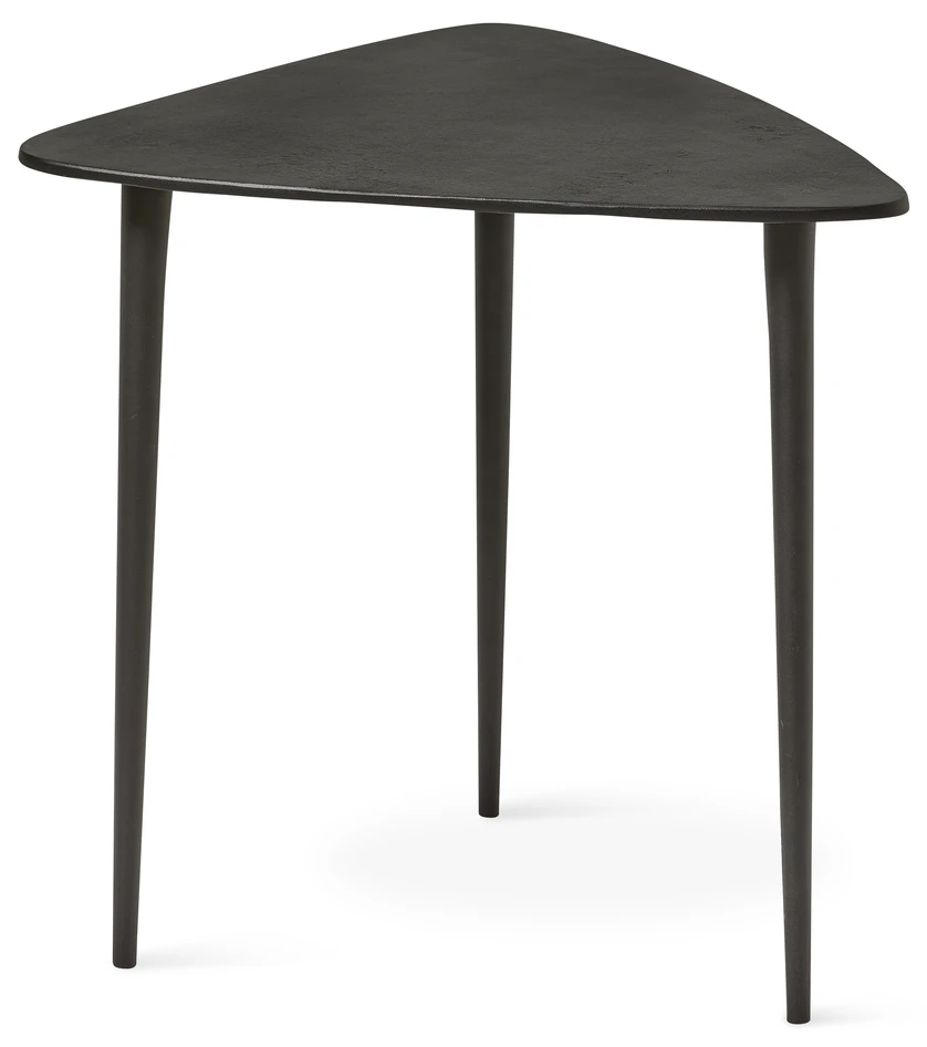 Trish - Satsbord, L 46/53, B 43/46, H 45/50 cm - Svart