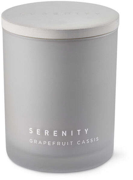 Serenity - Doftljus, Grapefruit Cassis, brinntid 48 h - Grå