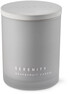 Serenity - Doftljus, Grapefruit Cassis, brinntid 48 h - Grå
