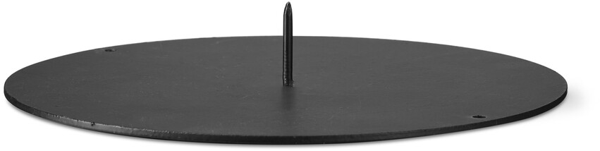 Ava - Ljusfat, Ø 12 cm - Svart