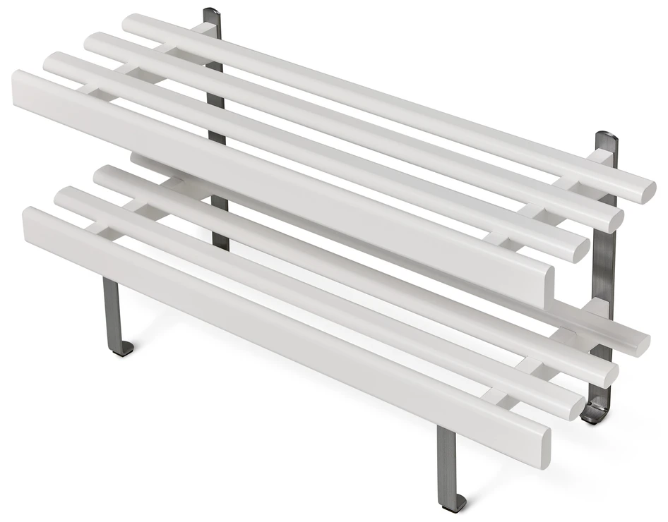 Sund - Skohylla, B 80 cm - Vit