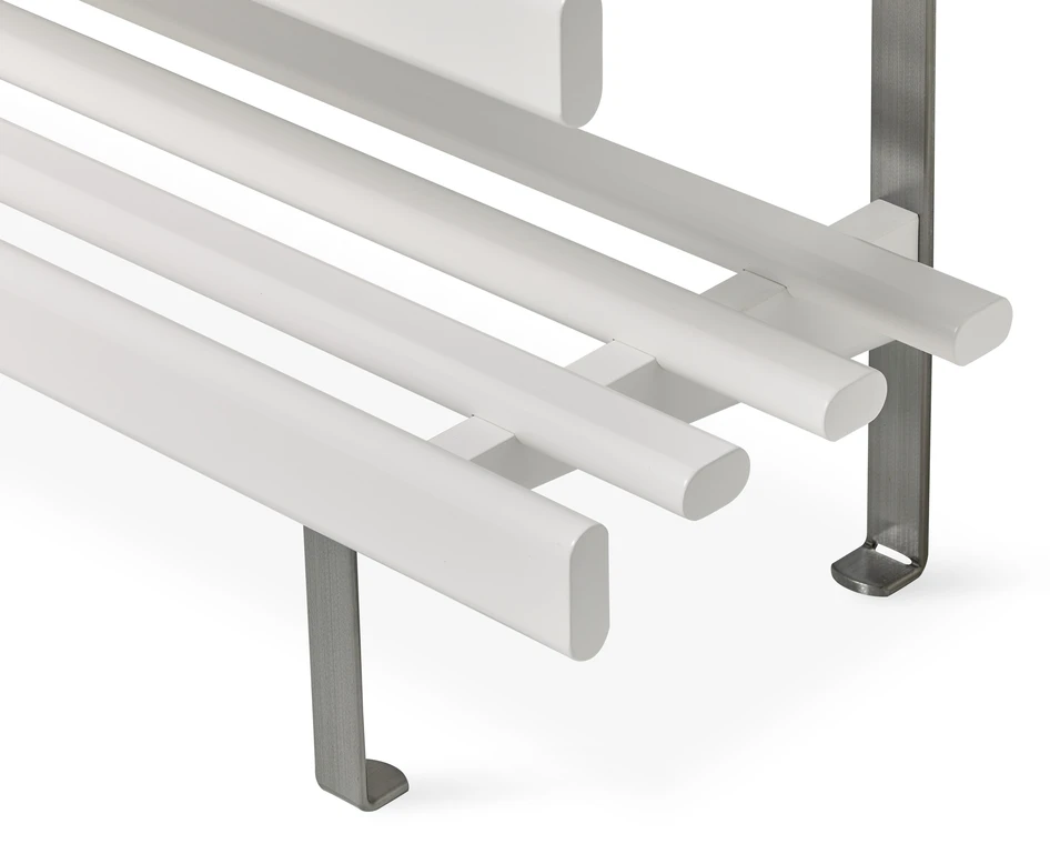 Sund - Skohylla, B 80 cm - Vit