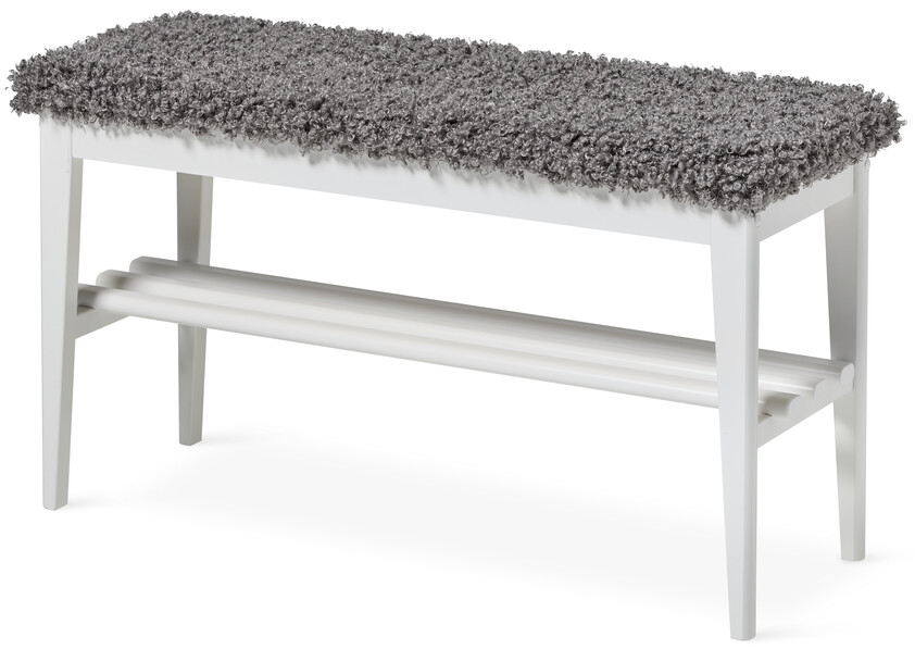 Sund - Hallbänk, B 85 cm - Vit