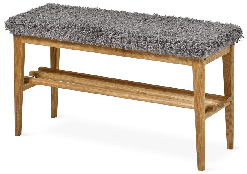Sund - Hallbänk, B 85 cm - Brun