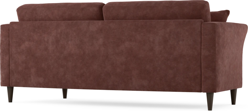 Eden - 2,5-sits soffa svängd - Röd