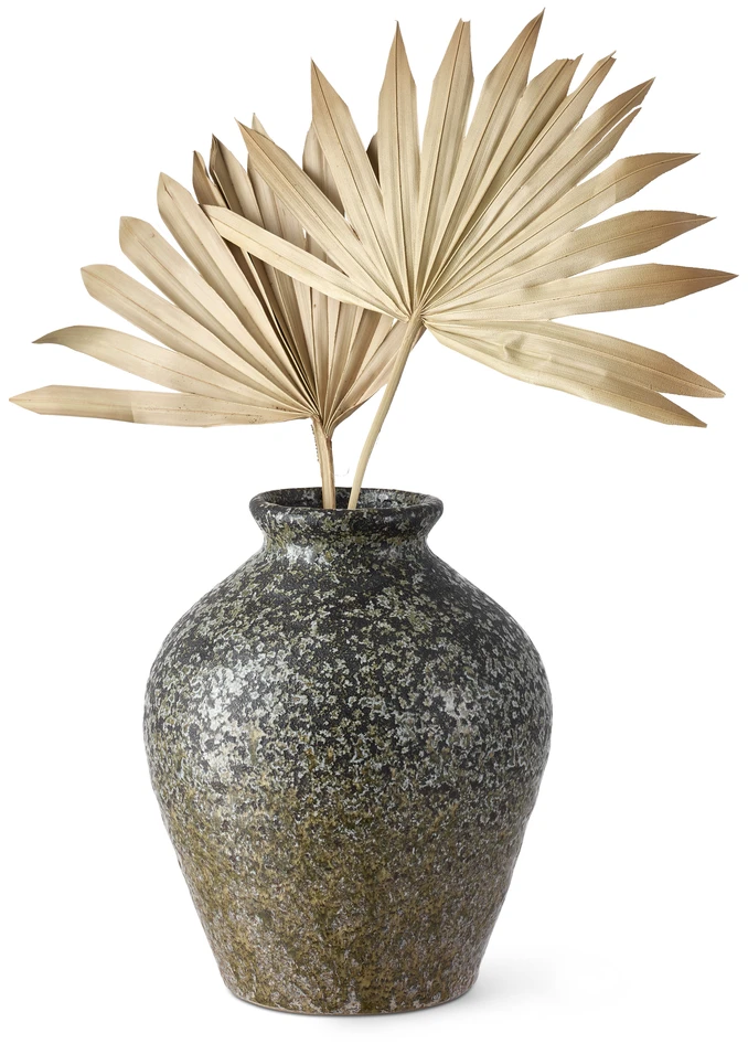Willow - Urna, H 24 Ø 21 cm - Brun