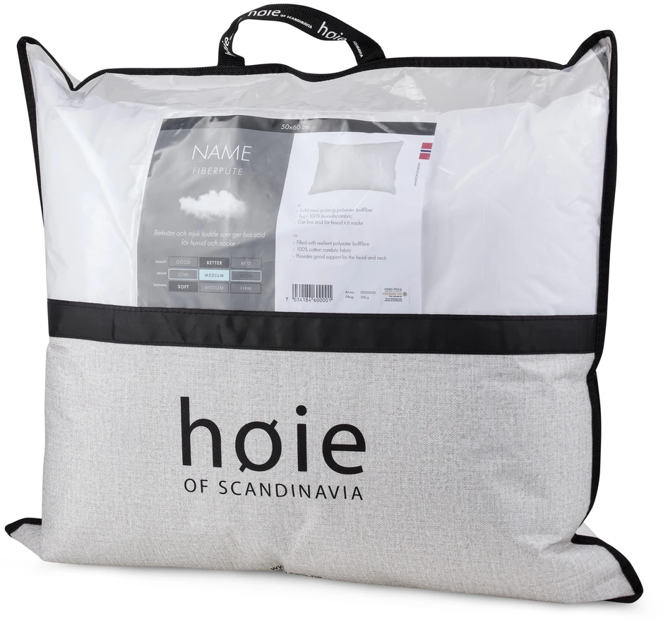 Höie Dreamnight - Fiberkudde, 50x60 cm, mellan - Vit