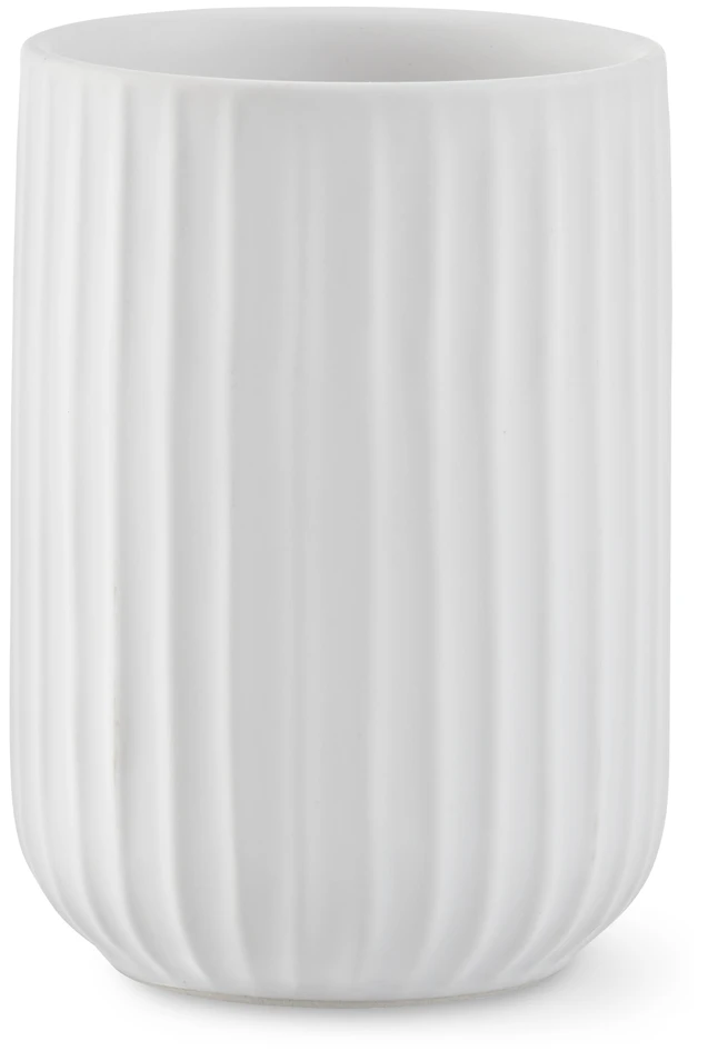 Vega - Tandborstmugg, H 10 Ø 7,5 cm - Vit