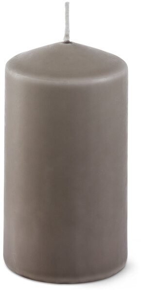 Glänsa - Blockljus, H 12 Ø 6,7 cm, brinntid 27 h - Beige