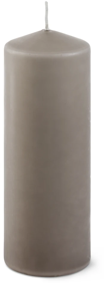 Glänsa - Blockljus, H 18 Ø 6,7 cm, brinntid 48 h - Beige