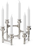 Amalia - Ljusstake, L 66 cm - Grå
