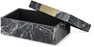 Lyx - Förvaringsbox, L 24, B 14, H 10 cm - Svart