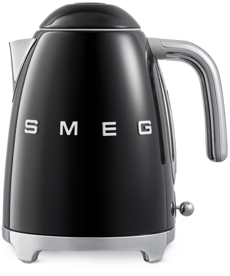 SMEG - Vattenkokare, 1,7 L - Svart