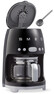 SMEG - Kaffebryggare, 1,25 L - Svart