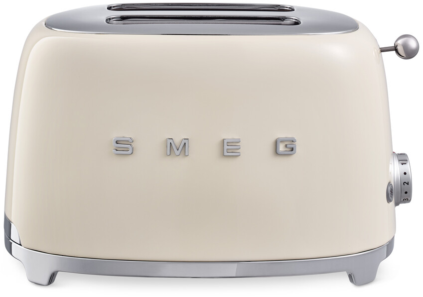 SMEG - Brödrost, H 19,8 cm - Beige