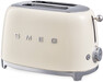 SMEG - Brödrost, H 19,8 cm - Beige