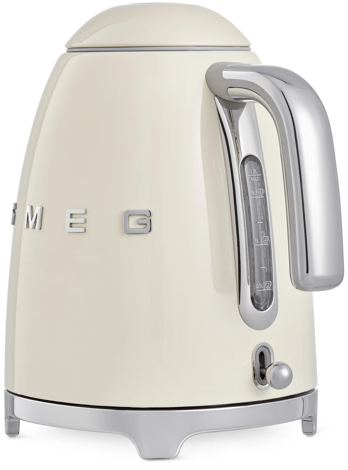 SMEG - Vattenkokare, 1,7 L - Beige
