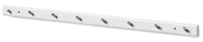 Sund - Kroklist, B 100 cm - Vit
