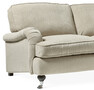 Oxford Delux - 3-sits soffa svängd, fast klädsel - Beige