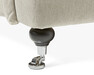 Oxford Delux - 3-sits soffa svängd, fast klädsel - Beige