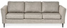 Casper - 3-sits soffa - Brun