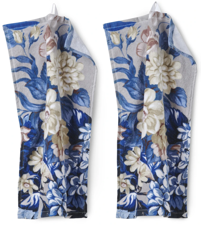 Camille - Gästhandduk, 2-pack, 30x50 cm - Flerfärgad