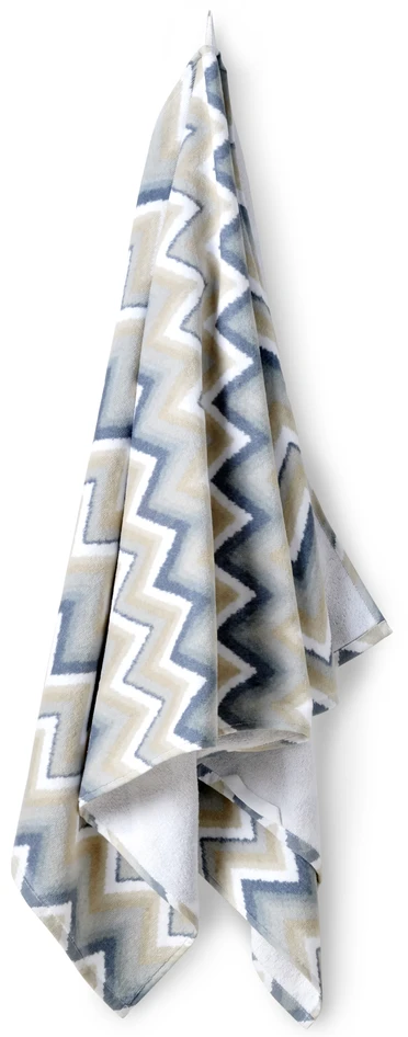 Zacharias - Badhandduk, 70x140 cm - Vit