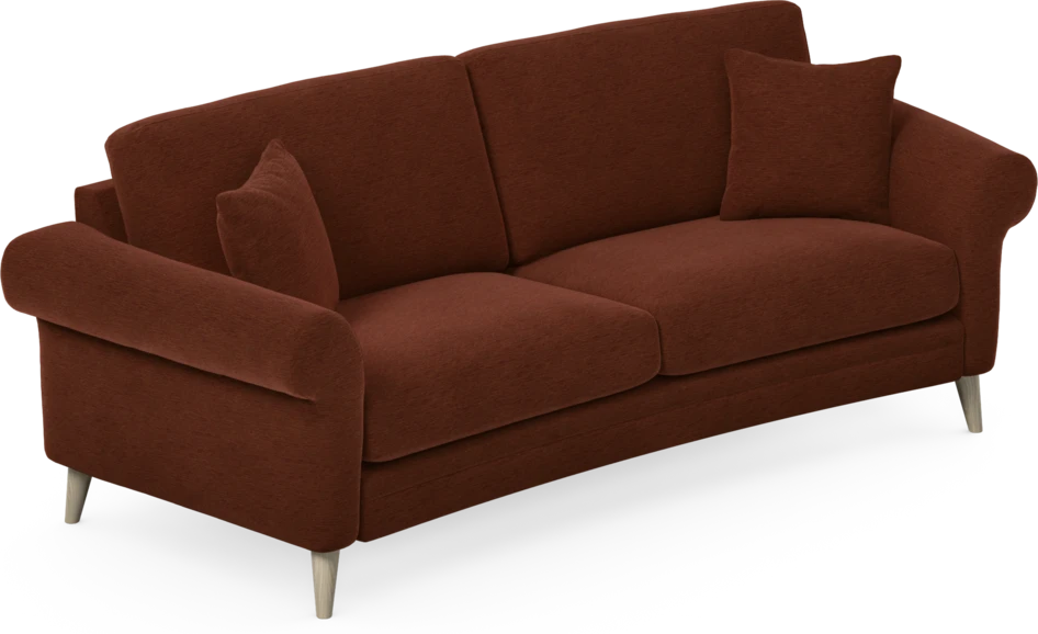 Eden - 2,5-sits soffa svängd - Orange