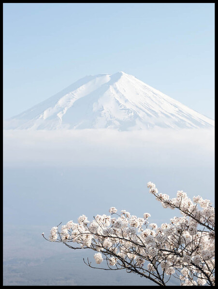 Fuji - Poster - Blå