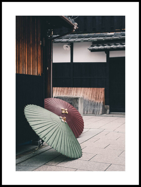 Parasoll - Poster - Svart