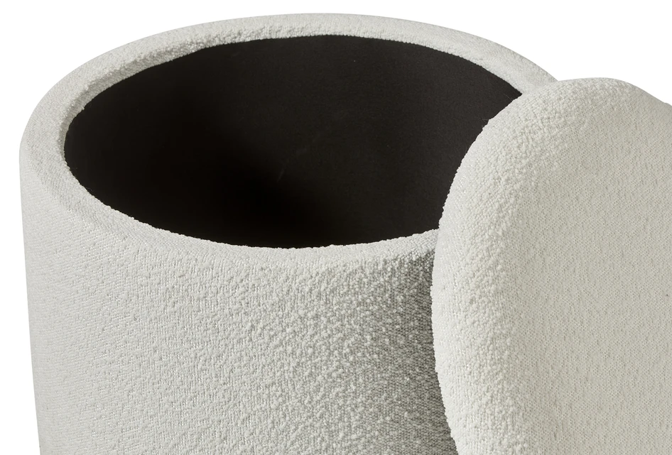 Mickan - Puff, Ø 55 cm - Vit