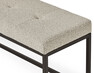 Sonja - Bänk, B 90 cm - Beige