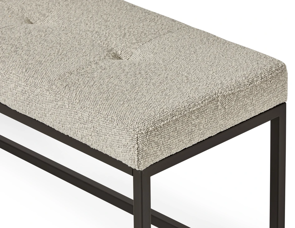 Sonja - Bänk, B 90 cm - Beige