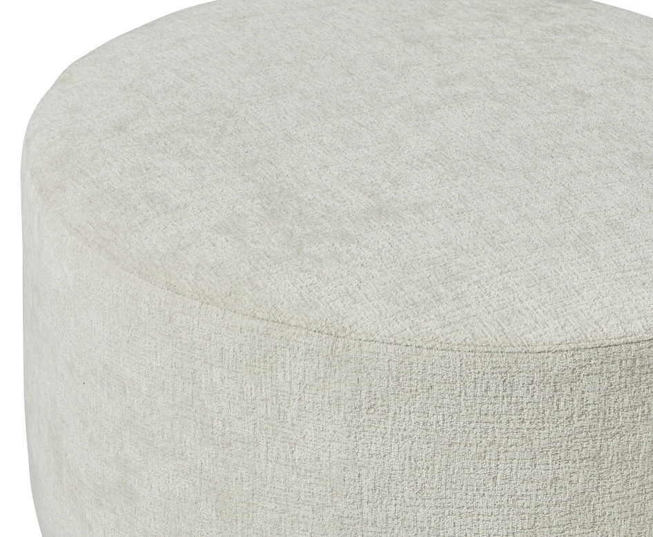 Amy - Sittpall, Ø 75 cm - Vit