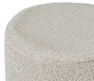 Mona - Puff, Ø 40 cm - Beige