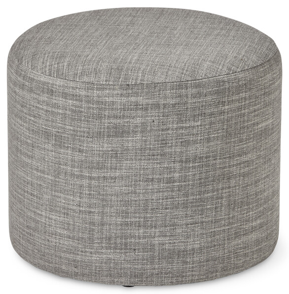 Soul - Puff, Ø 55 cm - Grå