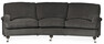 Oxford Delux - 3-sits soffa svängd, fast klädsel - Grå