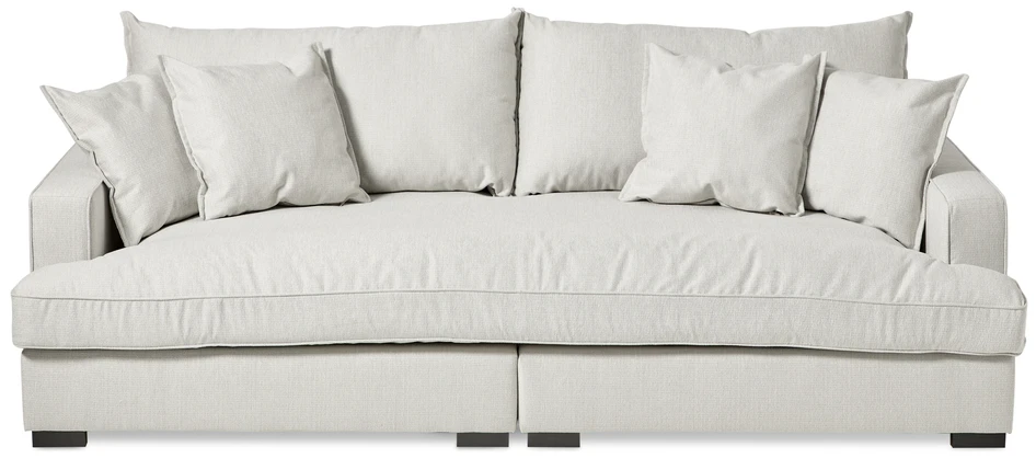 Rossi - 3-sits soffa, hel dyna - Vit