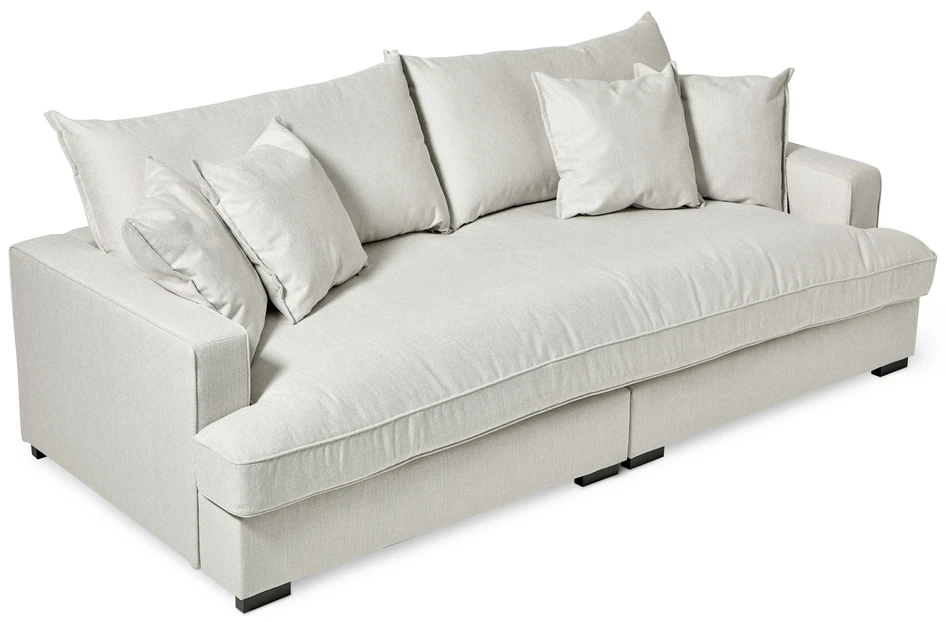 Rossi - 3-sits soffa, hel dyna - Vit