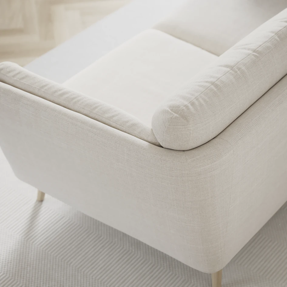 Madison Lux - Hörnsoffa 2+3-sits, hörn 2 - Vit