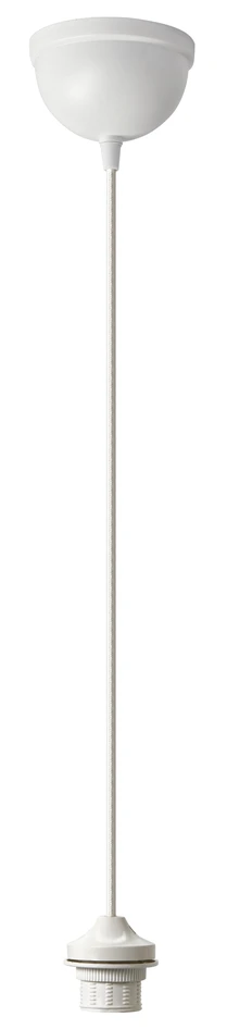 Tora - Upphäng E27, för taklampa - Vit