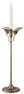 Paulet - Ljusstake, H 41 Ø 13 cm - Brun
