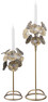 Bouquet - Ljusstake, H 51 Ø 18 cm - Brun