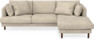 Harper - 4-sits med schäslong höger  - Beige