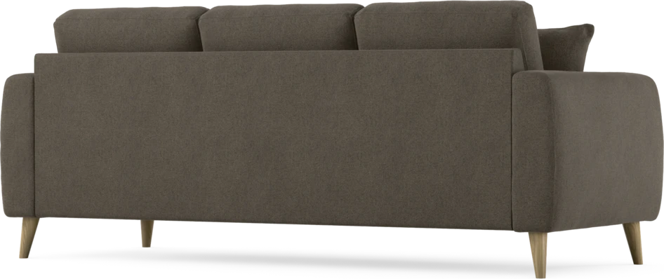 Eden - 3-sits soffa - Brun
