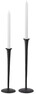 Lynn - Ljusstake, H 39 cm - Svart