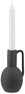 Evie - Ljusstake, H 15 cm - Svart
