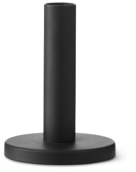 Belle - Ljusstake, H 12 cm - Svart