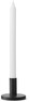 Belle - Ljusstake, H 7 cm - Svart
